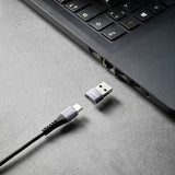 Intenso 7600013 kabel kønsskifter USB-C USB-A Anthracit