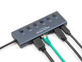 DeLOCK 92000 interface hub USB Type-C 5000 Mbit/s Blå