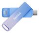 SanDisk Creator Phone Drive USB-nøgle 128 GB USB Type-C / Lightning 3.2 Gen 1 (3.1 Gen 1) Blå, Violet