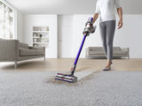 Dyson V11 Advanced 2-i-1 stangstøvsuger Batteri Dry Poseløs 545 W Nikkel, Lilla