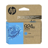 HP Original 924e EvoMore-blækpatron, cyan
