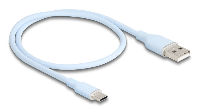 DeLOCK 81221 USB-kabel USB 2.0 0,5 m USB A USB C 0,48 Gbit/sek. Blå