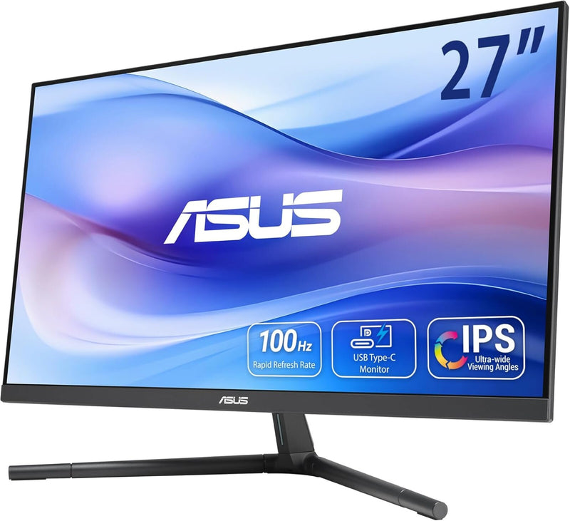 ASUS VU279CFE-B computerskærm 68,6 cm (27") 1920 x 1080 pixel Fuld HD LCD Blå