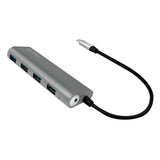 2Direct UA0309 interface hub USB 3.2 Gen 1 (3.1 Gen 1) Type-A + Type-C 5000 Mbit/s Grå