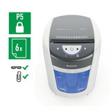 Leitz IQ OptiMax Home Office 225 mikromakulering makualtor P5 15 L - Hvid