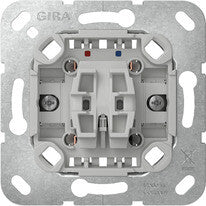 GIRA 315000 elektrisk afbryder Kipafbryder 1P Krom, Grå