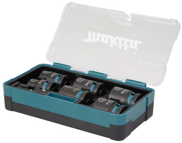 Makita E-16592 impakt kontakt Slagmuffe sæt Sort, Teal
