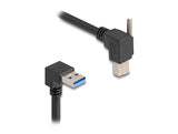 DeLOCK 80481 USB-kabel USB 3.2 Gen 1 (3.1 Gen 1) 1 m USB A USB B 5 Gbit/sek. Sort