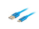Lanberg CA-USBO-22CU-0010-BL USB-kabel USB 2.0 1 m USB C USB A 0,48 Gbit/sek. Blå