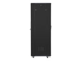 Lanberg FF01-6842-12B stativ 42U Fritstående reol Sort