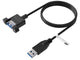EFB Elektronik K5265SW.0,5V2 USB-kabel USB 3.2 Gen 1 (3.1 Gen 1) 0,5 m USB A 5 Gbit/sek. Sort