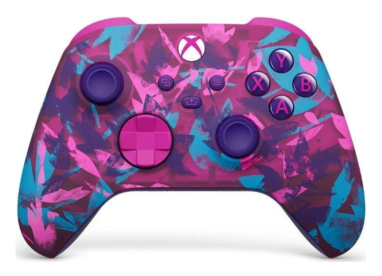 Microsoft Xbox Wireless Controller – Heart Breaker Special Edition Blå, Lyserød, Lilla Bluetooth Gamepad Analog/digital Android, PC, Xbox One, Xbox Series S, Xbox Series X, iOS