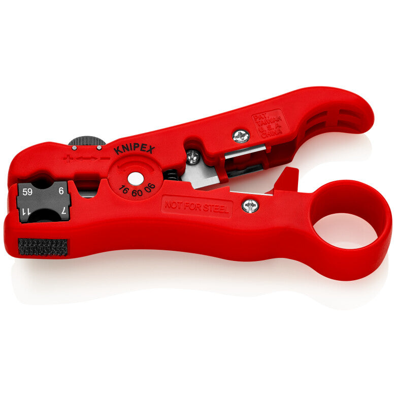 Knipex 16 60 06 SB kabelstripper Rød