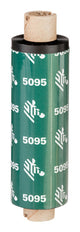 Zebra 5095 Resin varmebånd 450 m Sort