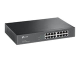 TP-Link TL-SF1016DS netværksswitch Ikke administreret Fast Ethernet (10/100) 1U Sort
