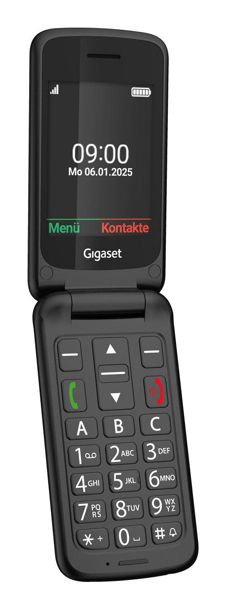Gigaset GL595 7,11 cm (2.8") 114 g Sort Senior telefon