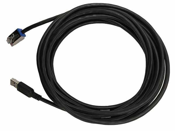Datalogic 90A052135 USB-kabel USB 2.0 4,5 m USB A RJ-45 Sort