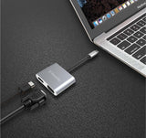 XtremeMac XWH-ACVH-13 USB grafisk adapter 3840 x 2160 pixel Grå