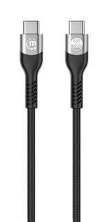 Manhattan 356367 USB-kabel USB 2.0 2 m USB C 0,48 Gbit/sek. 240 W Sort
