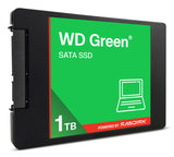 Western Digital Green WDS100T5G0A 1 TB 2.5" Serial ATA III 3D NAND