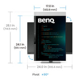BenQ RD280UG computerskærm 71,6 cm (28.2") 3840 x 2560 pixel 4K Ultra HD Sort