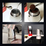 Bialetti Venus box Moka gryde 0,3 L Sølv