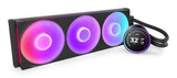 NZXT Kraken Elite 420 RGB Processor Alt-i-en væskekøler 14 cm Sort 1 stk