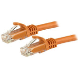 StarTech.com N6PATC15MOR netværkskabel Orange 15 m Cat6 U/UTP (UTP)