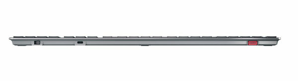 CHERRY KW X ULP tastatur Hjemme/kontor USB + RF Wireless + Bluetooth QWERTZ Schweizisk Sort