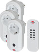 Brennenstuhl 1507040 smart stik 1000 W Hvid