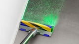 Dyson V12 Detect Slim Absolute 2-i-1 stangstøvsuger Batteri Dry Poseløs 0,35 L 545 W Nikkel, Gul