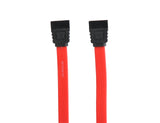 Prokord SATA-0010 SATA-kabel 0,5 m SATA 7-pin Sort, Rød