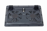 Gembird NBS-2F15-05 køling til laptop 39,6 cm (15.6") 1500 rpm Sort