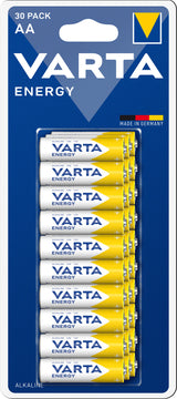 Varta ENERGY AA Blister 30 Engangsbatteri Alkaline