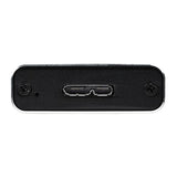 StarTech.com SM21BMU31C3 drevkabinet SSD kabinet Sort, Sølv M.2