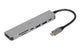 iBox IUH3SL4K interface hub USB Type-C 5000 Mbit/s Sølv