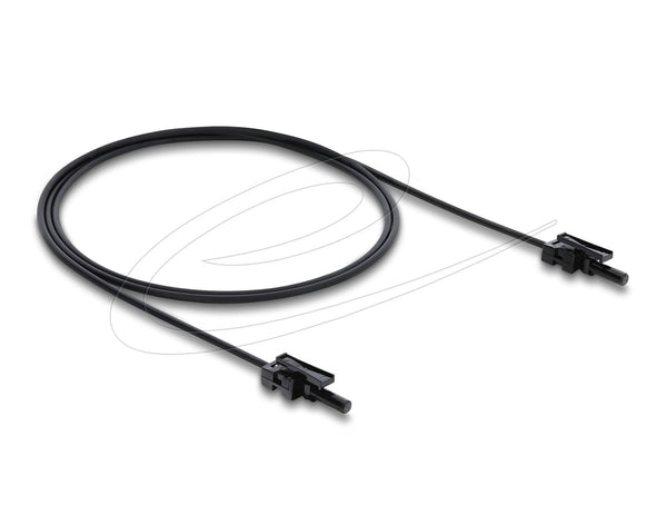 DeLOCK 91036 fiber adapter 1 stk Sort