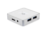Conceptronic HUBBIES03W interface hub USB 3.2 Gen 1 (3.1 Gen 1) Micro-B 5000 Mbit/s Hvid