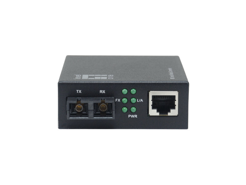 LevelOne GVM-2001 netværksomformer til medie 1000 Mbit/s 850 nm Multitilstand Sort