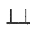 Multibrackets 7895 højttalerstativ Tv beslag Sort
