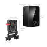 SmallRig 5047 batteri til kamera/videokamera 6800 mAh