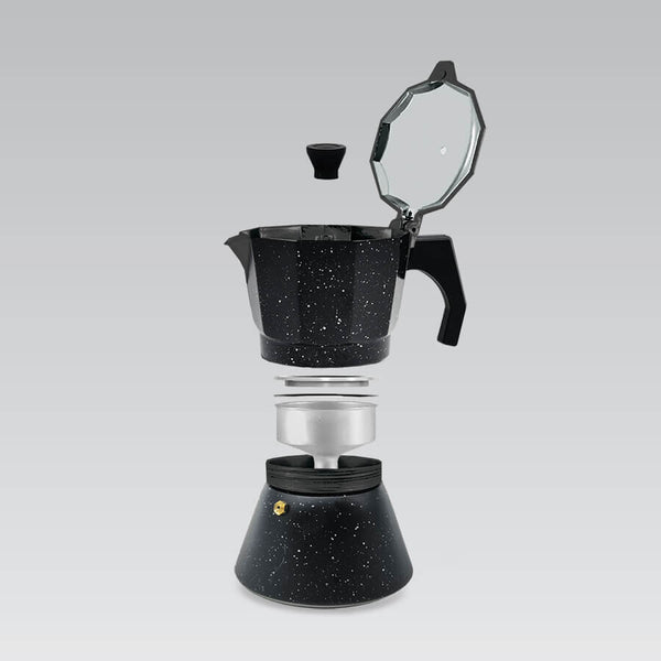 Maestro MR-1667-6 manuel kaffemaskine Espressomaskinesæt 0,3 L Sort