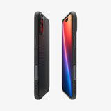 Spigen Liquid Air mobiltelefon etui 15,5 cm (6.1") Cover Sort