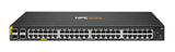 HPE Aruba Networking CX 6000 Administreret L2/L3 Gigabit Ethernet (10/100/1000) Strøm over Ethernet (PoE) 1U Sort