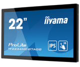 iiyama ProLite TF2234MC-B7AGB computerskærm 54,6 cm (21.5") 1920 x 1080 pixel Fuld HD LED Berøringsskærm Multibruger Sort