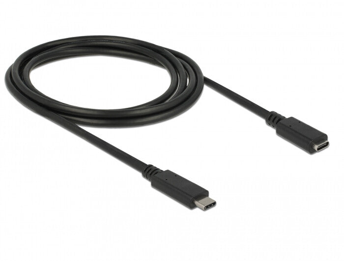 DeLOCK SuperSpeed USB USB-kabel USB 3.2 Gen 1 (3.1 Gen 1) 2 m USB C 5 Gbit/sek. Sort
