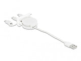 DeLOCK 81375 USB-kabel USB 2.0 0,5 m USB A USB C 0,48 Gbit/sek. Hvid