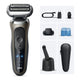 Braun Series 7 72-C7200cc Folie shaver Trimmer Sort, Guld