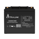 Extralink AKUMULATOR Battery ACCUMULATOR 12V 40AH - Batterie - 40.000 mAh Blybatterier (VRLA) 13,5 V 12 At