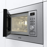 Gorenje BMI201AG1X Rustfrit stål Kombination mikroovn Indbygget 20 L 800 W